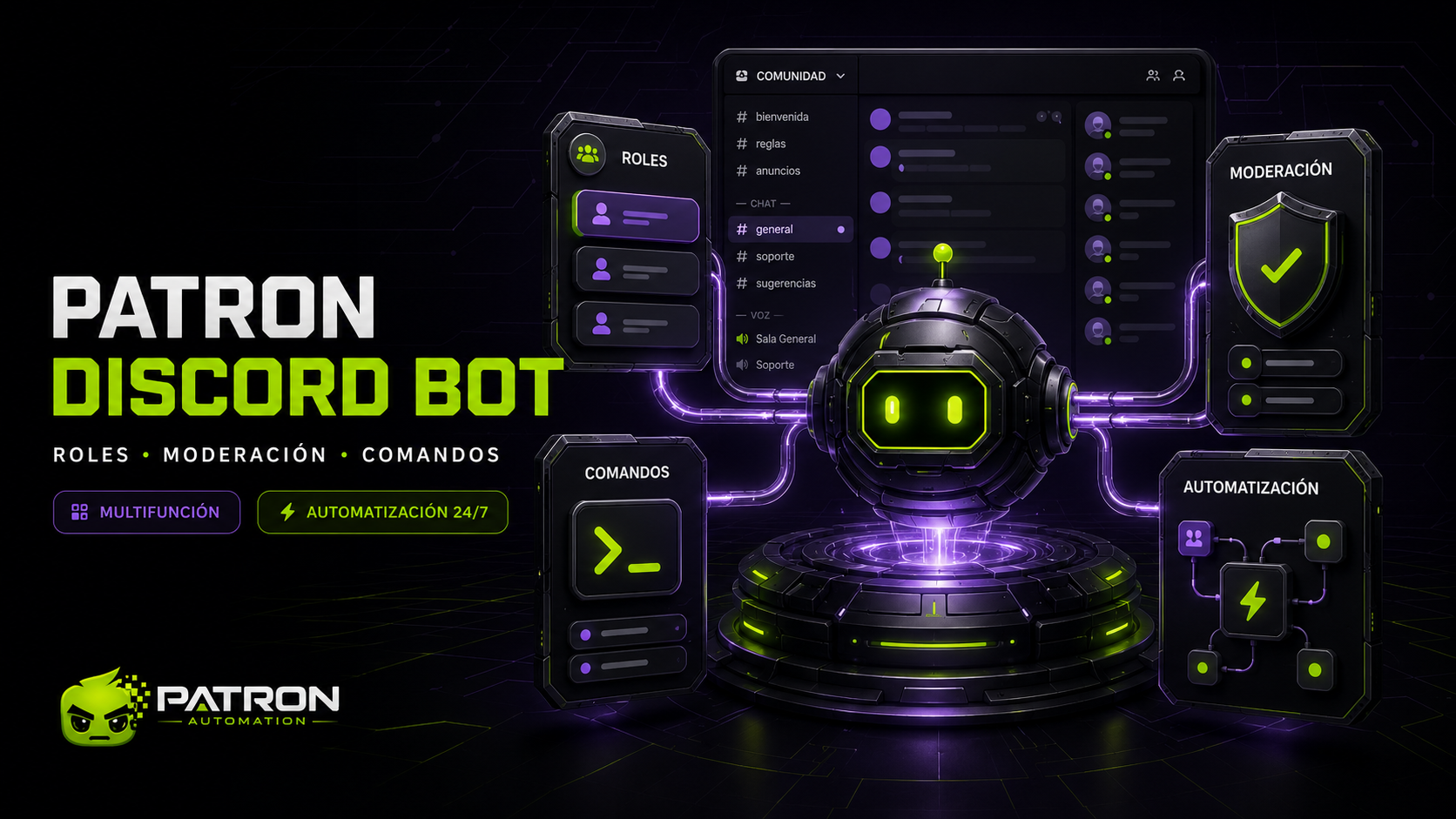 Patron Discord Bot